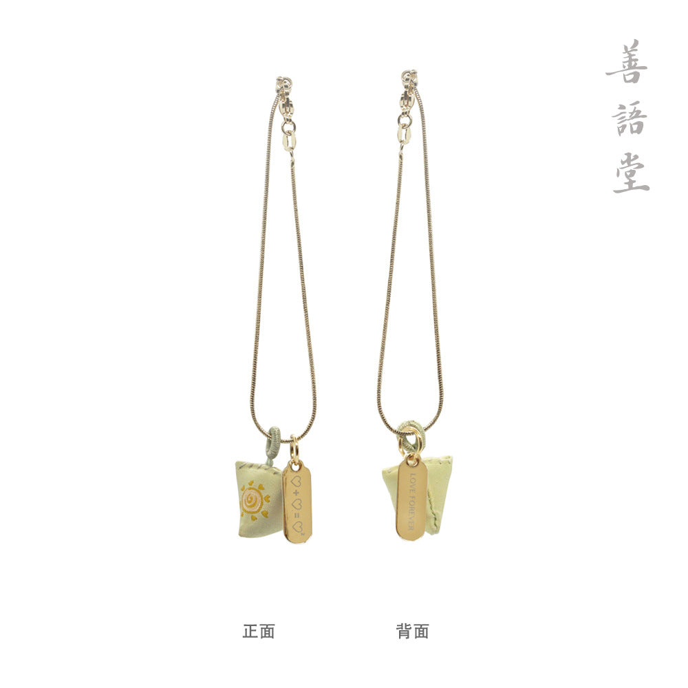 Shanyutang, peach heart sachet bracelet creative accessories, portable gifts, lucky bags, bags, wardrobes, sachet, lucky bags, pendants.