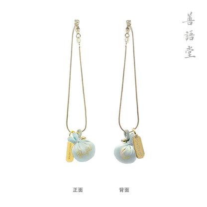 Shanyutang, peach heart sachet bracelet creative accessories, portable gifts, lucky bags, bags, wardrobes, sachet, lucky bags, pendants.