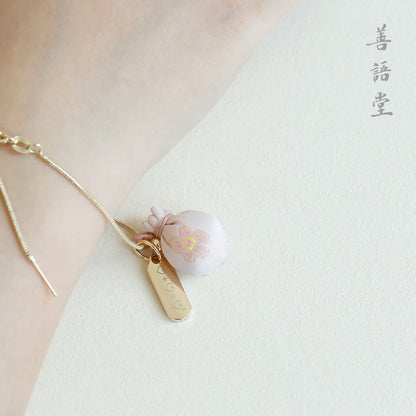 Shanyutang, peach heart sachet bracelet creative accessories, portable gifts, lucky bags, bags, wardrobes, sachet, lucky bags, pendants.
