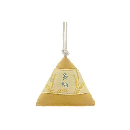 Shanyutang, Dragon Boat Festival Souvenir Carry-on Quaint Fragrant Dumplings Handmade Qinghe Wormwood Herbal Bag Zongzi Pendant