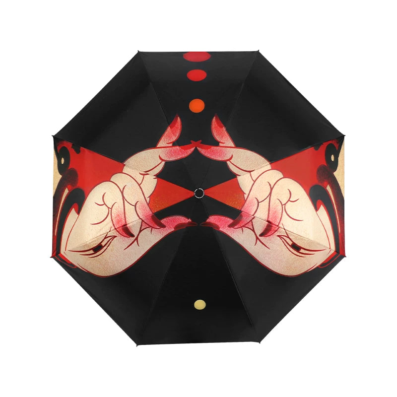 Rabbituu joint name Zhang Le [no phase, also have universal phase] automatic umbrella umbrella male sunscreen umbrella female gift