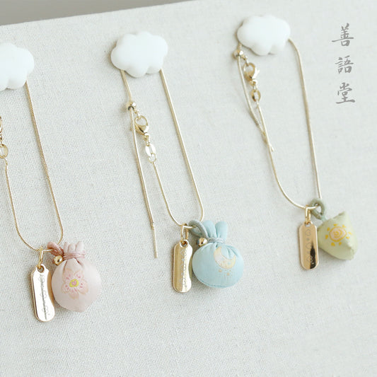 Shanyutang, peach heart sachet bracelet creative accessories, portable gifts, lucky bags, bags, wardrobes, sachet, lucky bags, pendants.