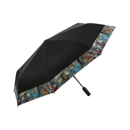 Rabbituu [Yongle Chaoyuan] Automatic parasol, umbrella, sunscreen and UV protection gift box for men and women