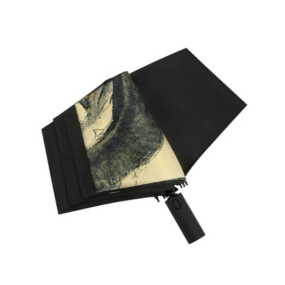 Rabbituu [Shen Zhouguan Cat] Automatic umbrella Parasol Umbrella Women's sunscreen umbrella UV protection merchandise gift