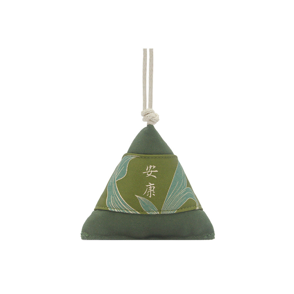 Shanyutang, Dragon Boat Festival Souvenir Carry-on Quaint Fragrant Dumplings Handmade Qinghe Wormwood Herbal Bag Zongzi Pendant