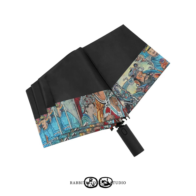 Rabbituu [Yongle Chaoyuan] Automatic parasol, umbrella, sunscreen and UV protection gift box for men and women