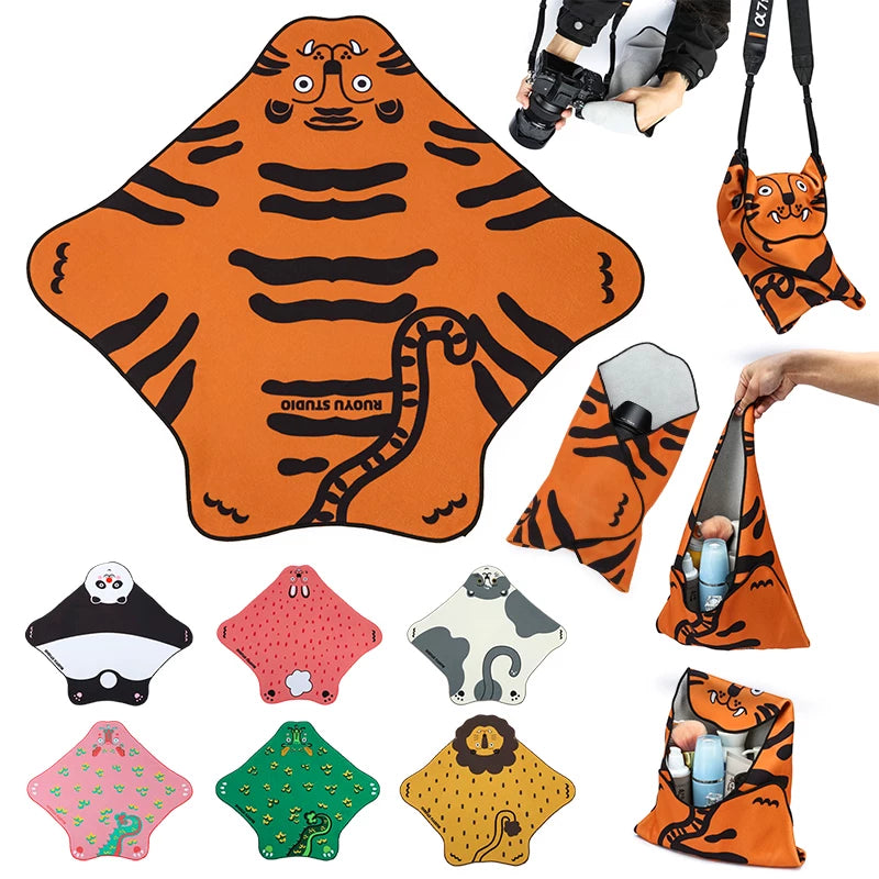 Ruoyu Workshop RUOYUSTUDIO 100% Fold Cloth Micro-single Camera Lens Magic Cloth Storage Cloth Towel 100% Patch Cloth