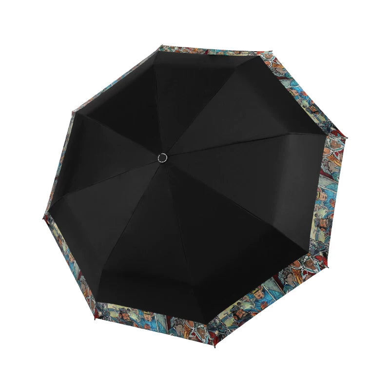 Rabbituu [Yongle Chaoyuan] Automatic parasol, umbrella, sunscreen and UV protection gift box for men and women